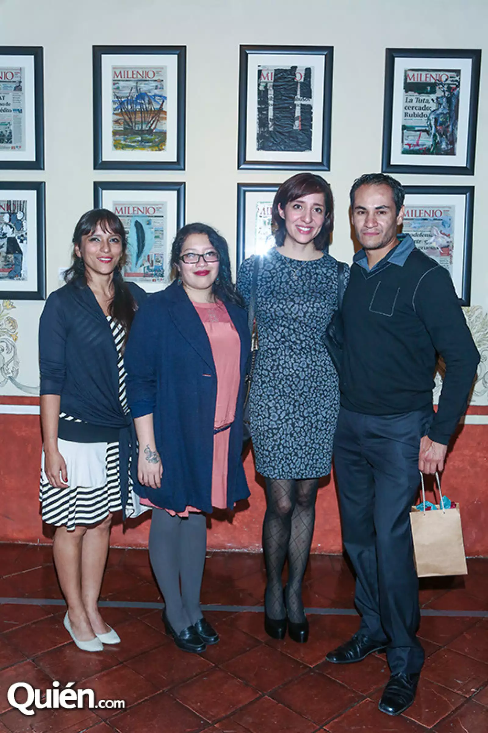 Miriam Figueroa, Nazina Galván,Laura Solis y Alejandro Juárez