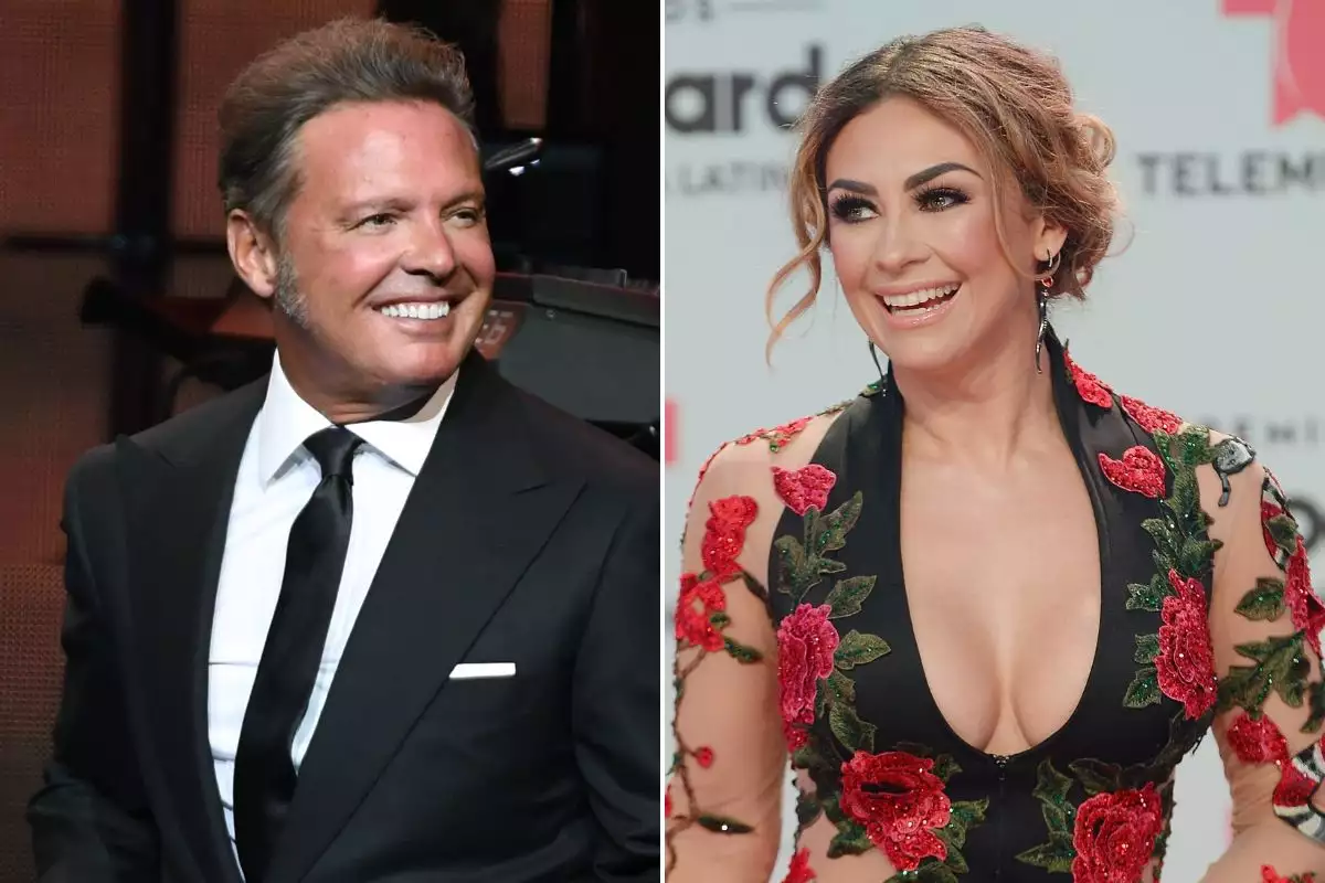 Luis Miguel y su ex pareja Aracely Arámbula
