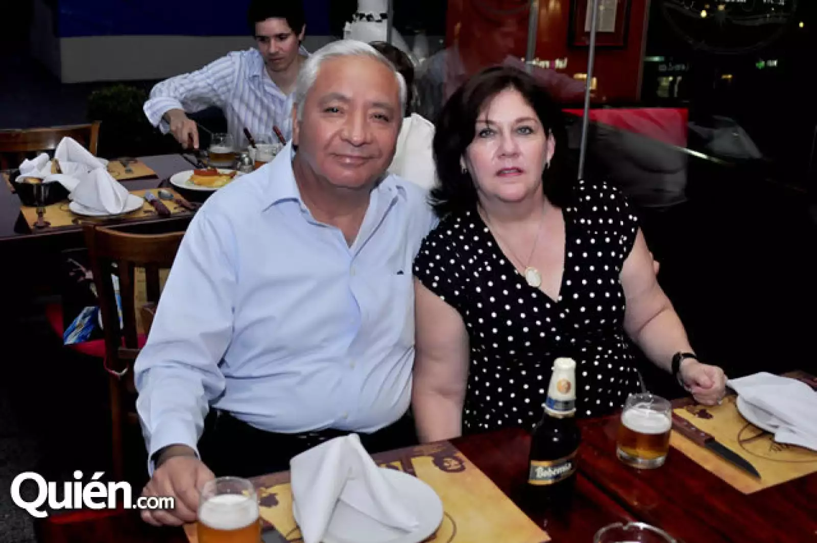 Román Loredo y Laura Salas