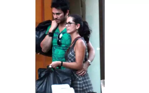 La pareja estuvo en Nápoles una semana y luego siguieron recorriendo Europa.