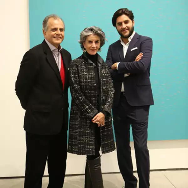 Jaime Riestra, Patricia Ortiz Monasterio y Cristobal Riestra