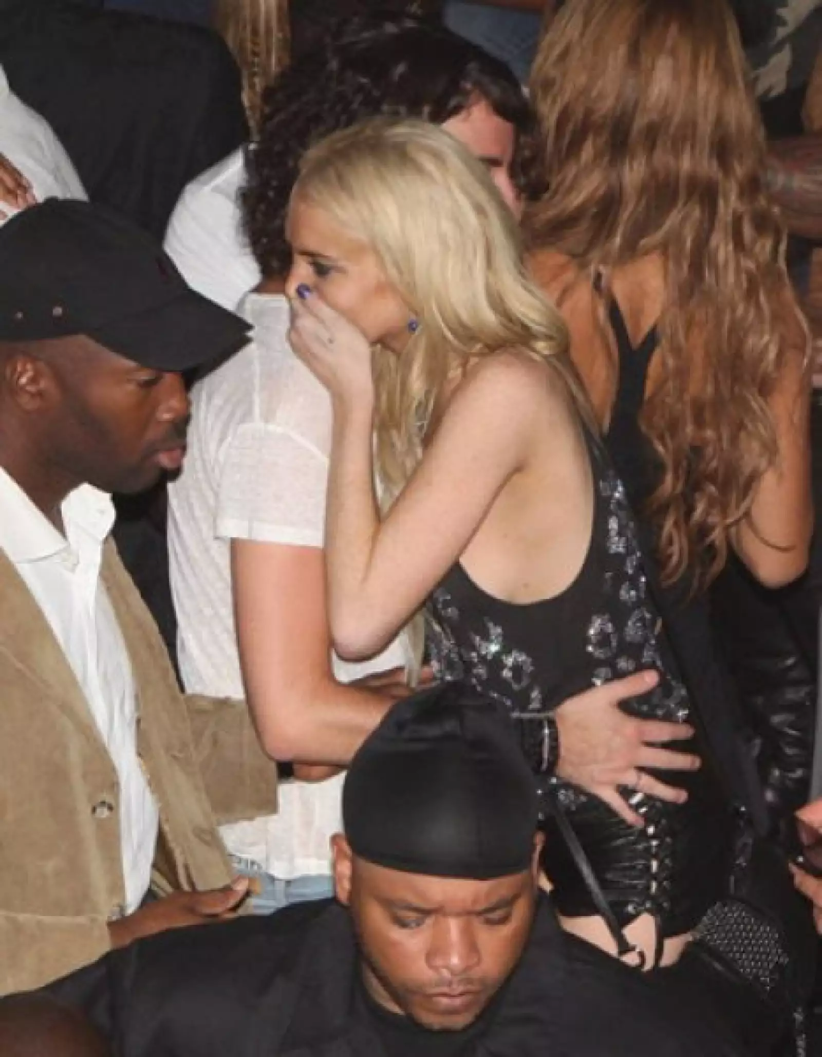 Lindsay ha estado muy ocupada recientemente, pues cabe recordar que el fin de semana pasado fue la conductora de los F1 Rocks.