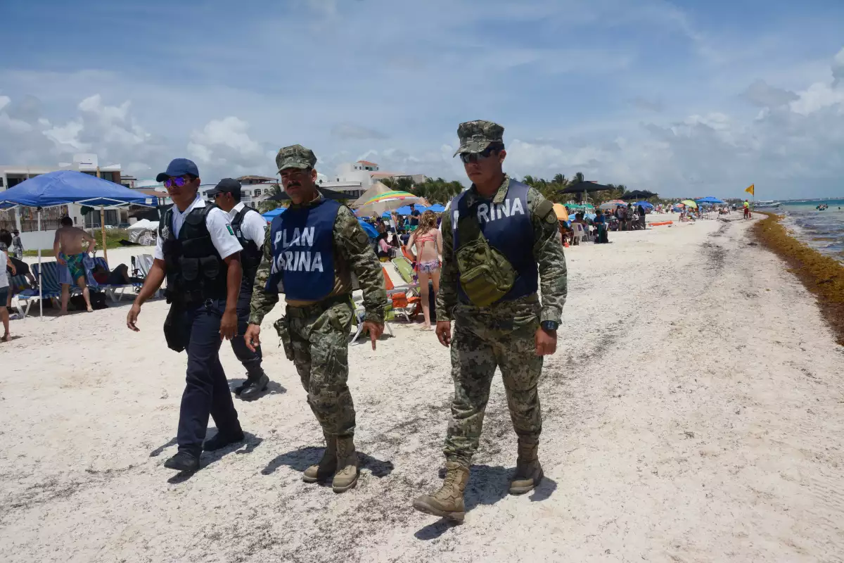 Extorsion militares y playa del carmen