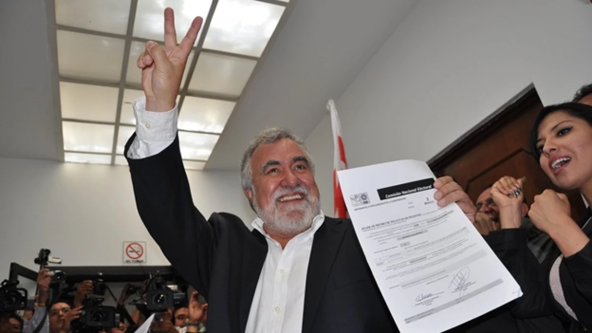 Alejandro encinas registra su candidatura