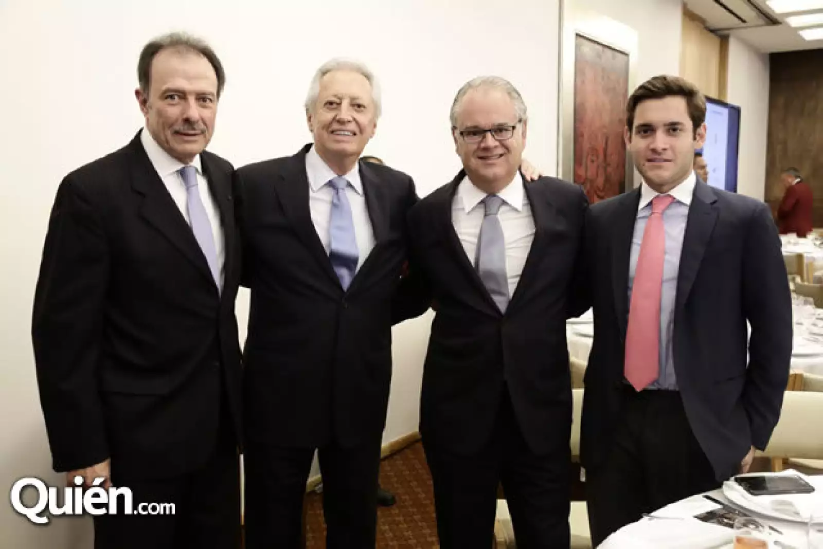 Tomás Lozano, Manuel Weinberg, Rodrigo Lebois y Patricio Lebois