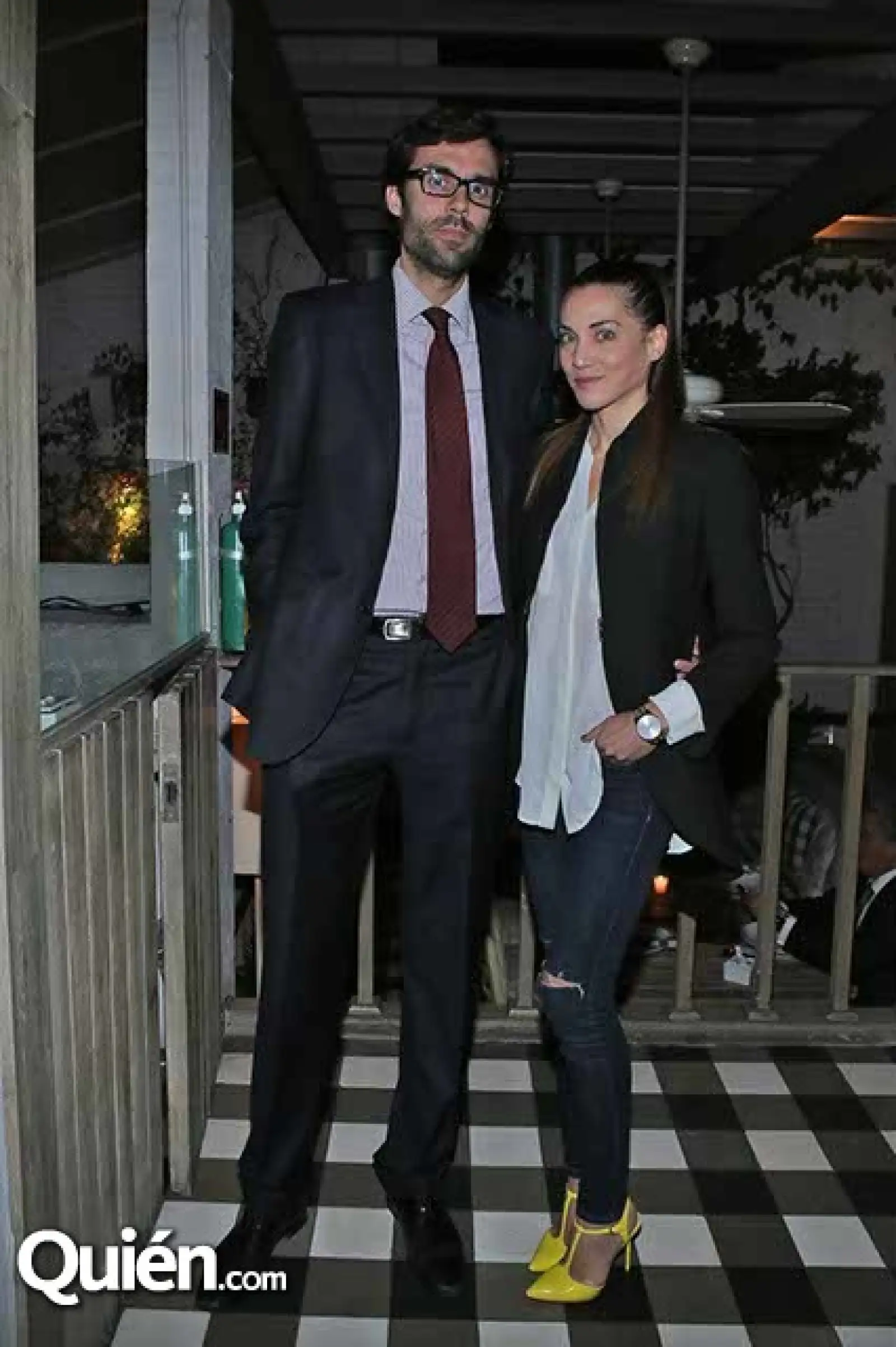 Carlos Lanzón y Raquel Azpiros
