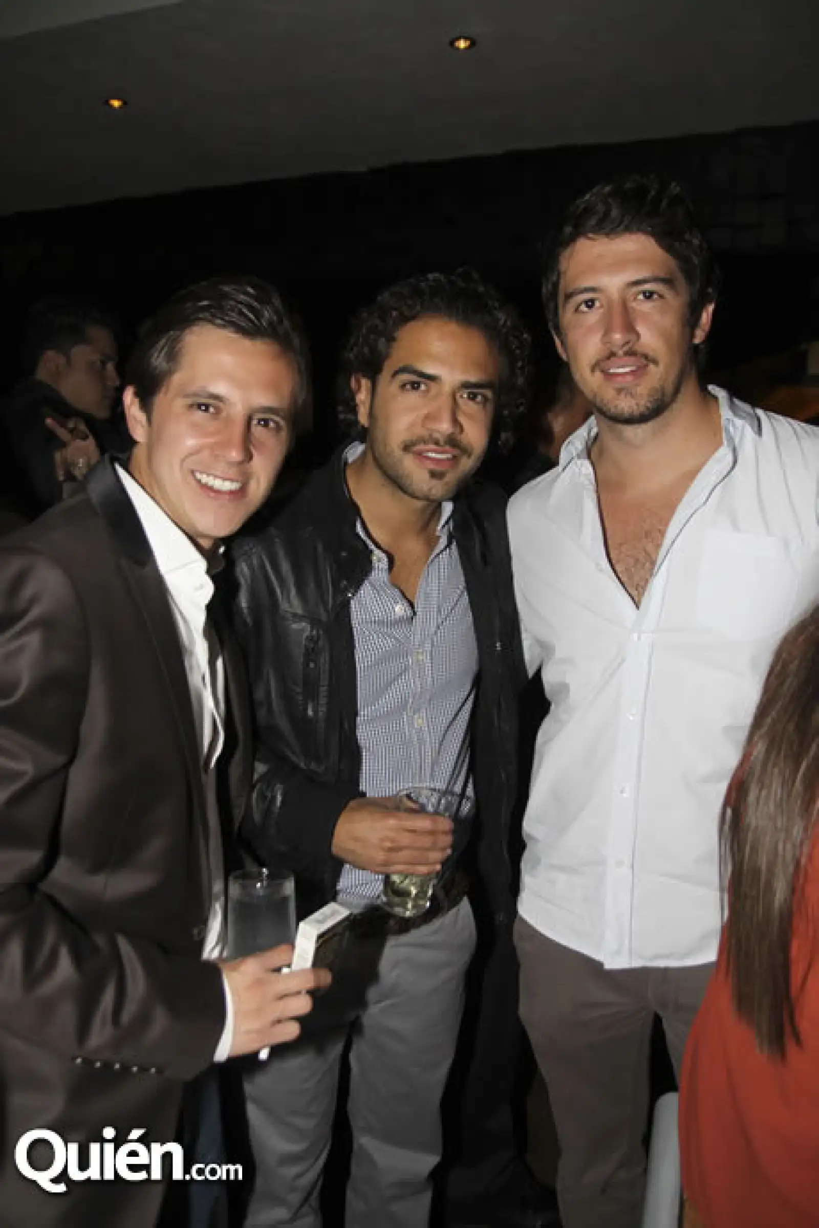 Luis Lozano,Mauricio Villalobos y Mauricio Montaño