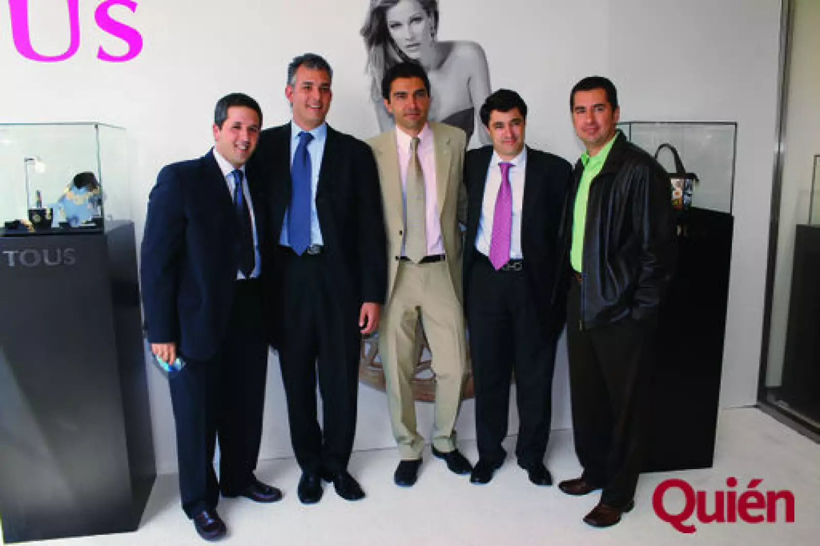 Fernando Pesci, Juan Carlos Blanco, Jordi Queralt, Ramón de Pedro, Luis Dorantes
