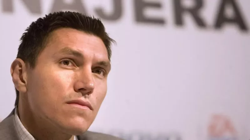 Eduardo Nájera en conferencia de prensa