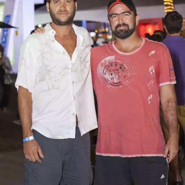 Cristian Sánchez y Germán Maldonado