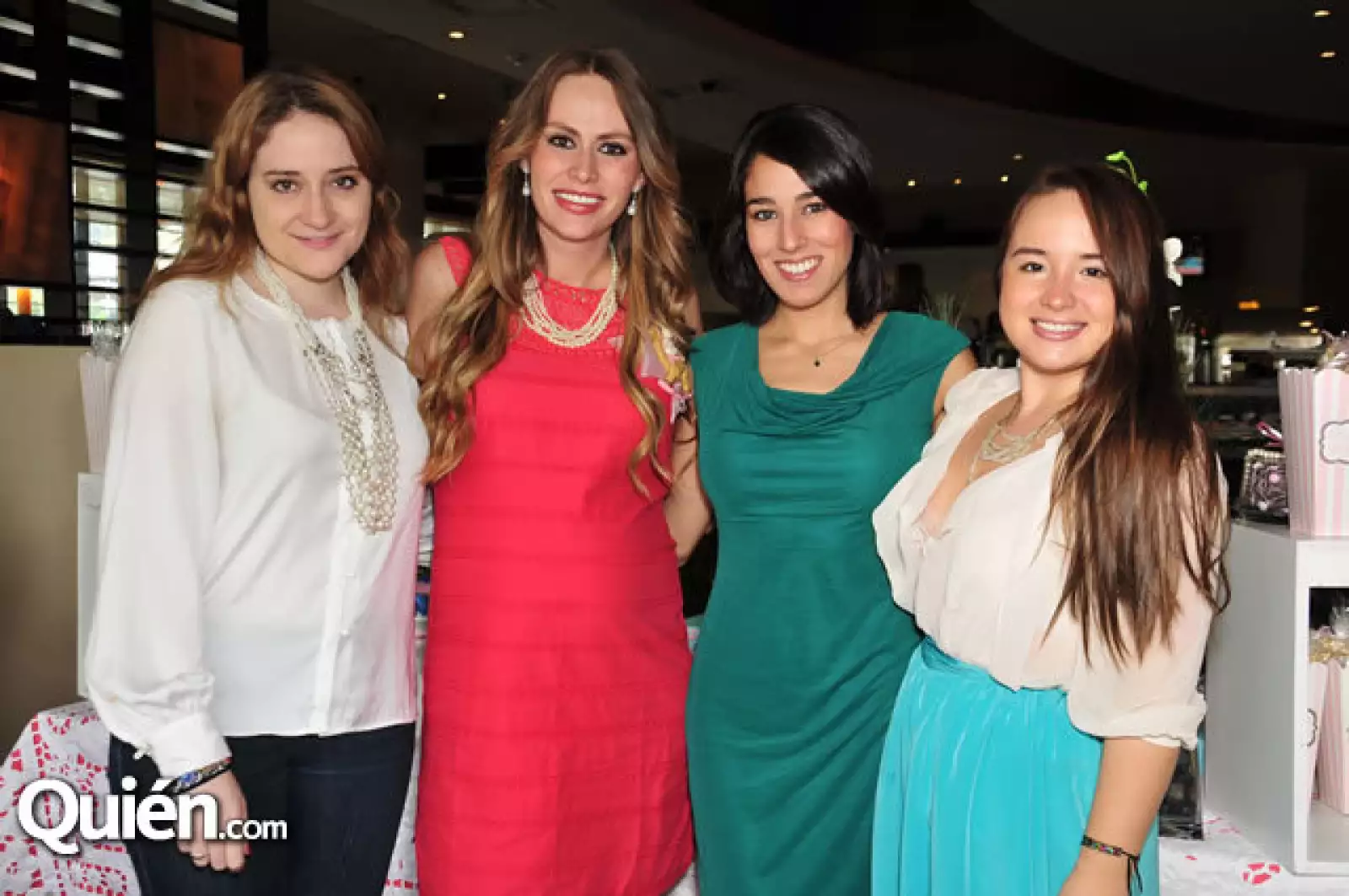 María José Alexander, Arlette Purata, Gilda Colin y Andrea Cruz
