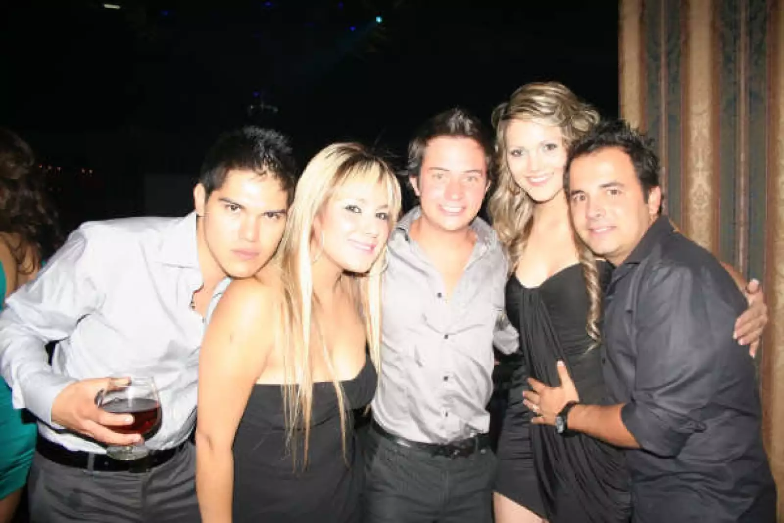 Paco Méndez, Jackie Sánchez, Nathan Reed, Yamel Torres y Luigi Espinoza.