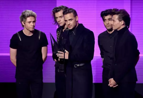 Los integrantes de la boy band británica se mostraron muy emocionados por el importante premio que recibieron.