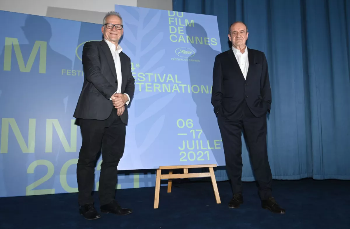 74th Cannes Film Festival Official Selection Presentation At UGC Normandie In Paris