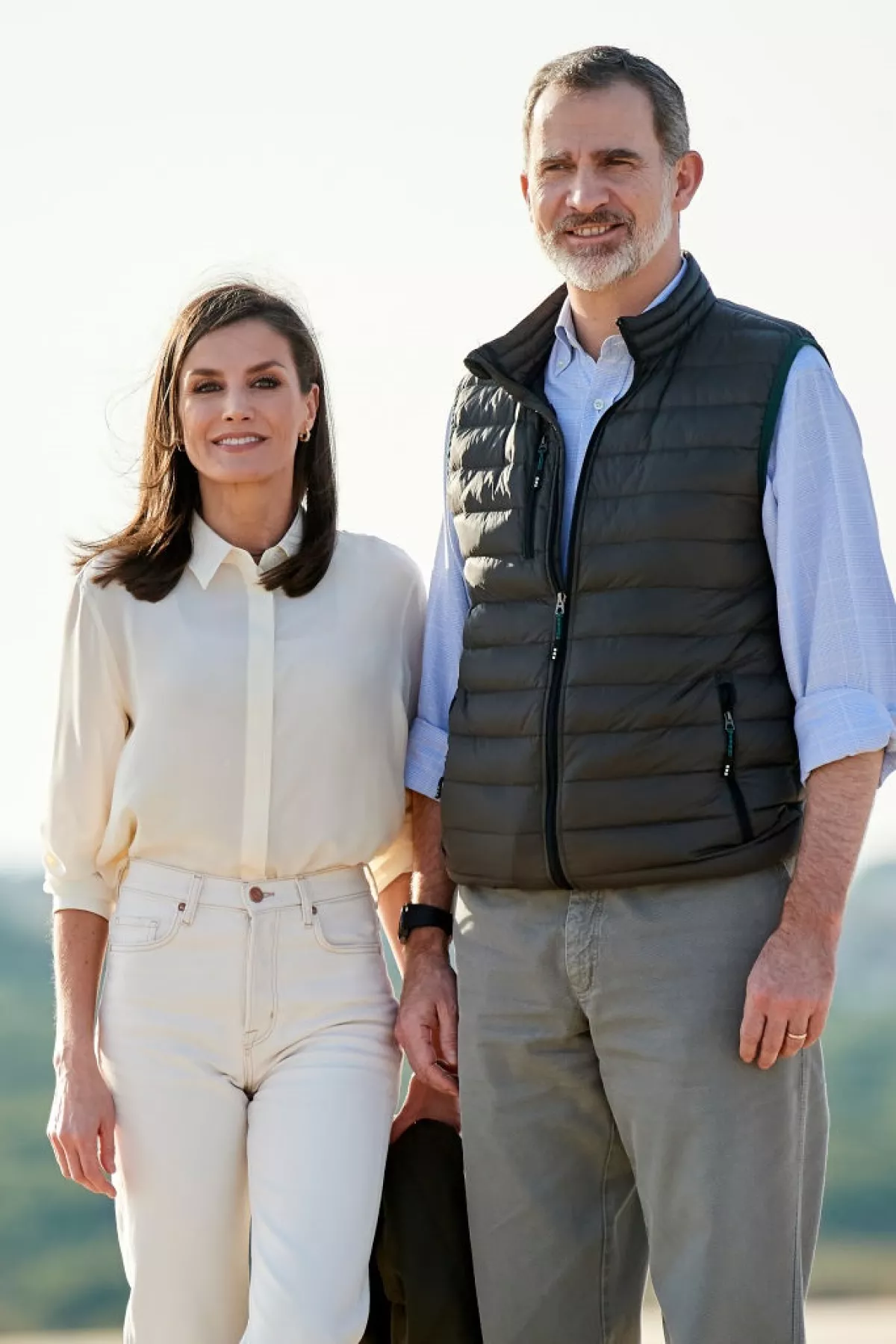 Reina Letizia de España y rey Feipe VI