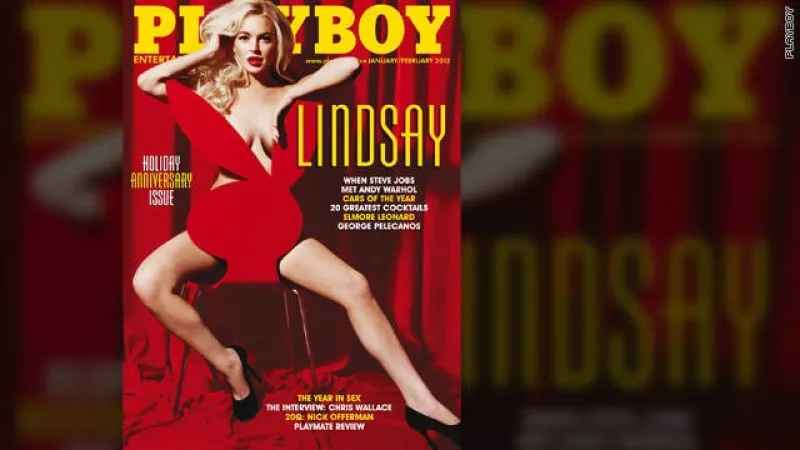 Lindsay Lohan Playboy