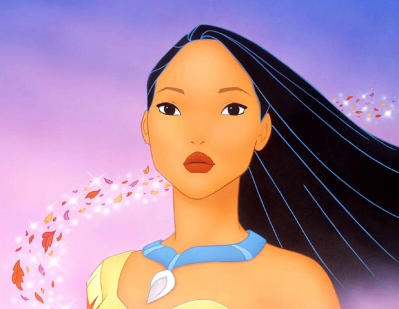 Pocahontas es la primera princesa estadunidense, enamorada de la aventura y la naturaleza.