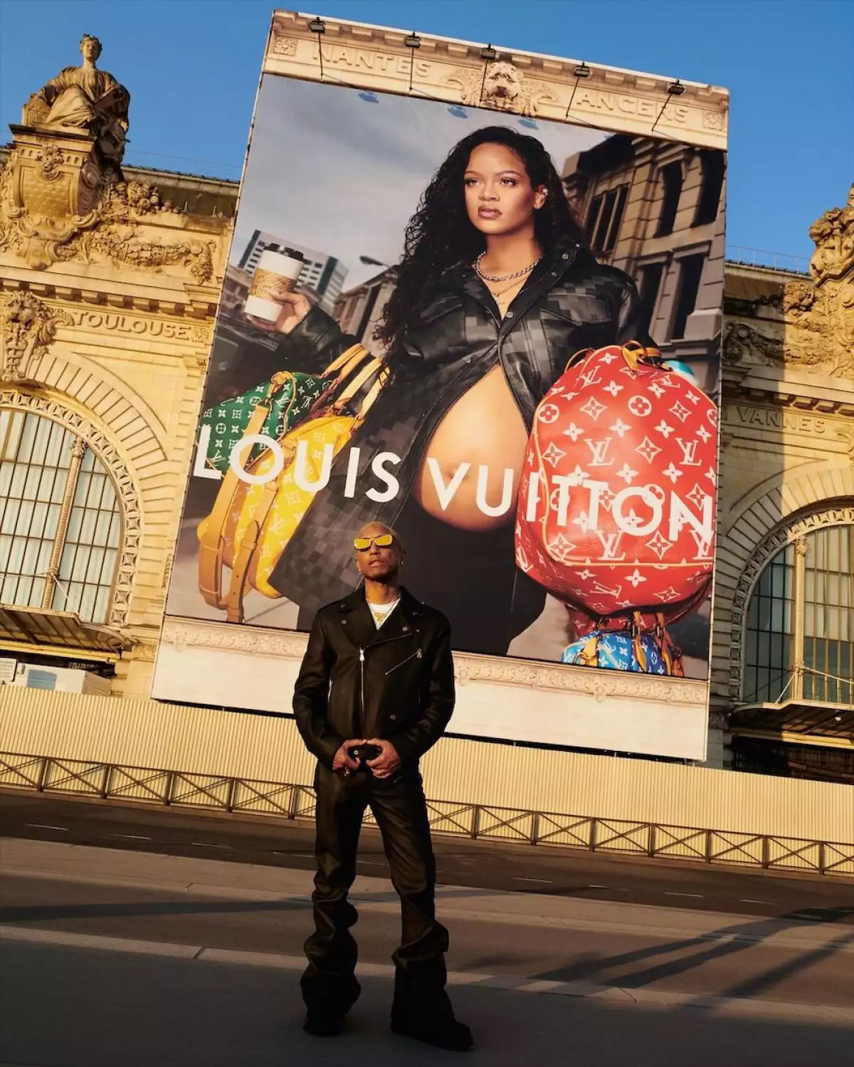 Campaña de Louis Vuitton protagonizada por Rihanna.