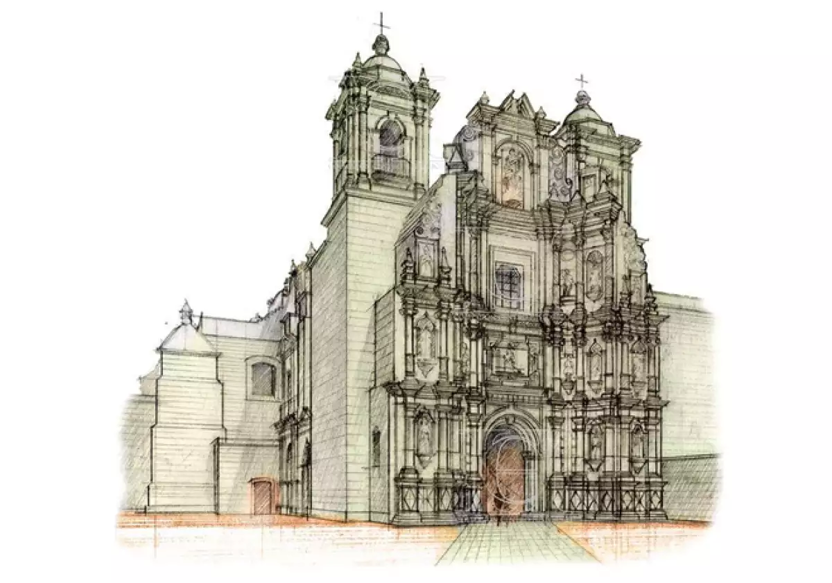 Catedral boceto