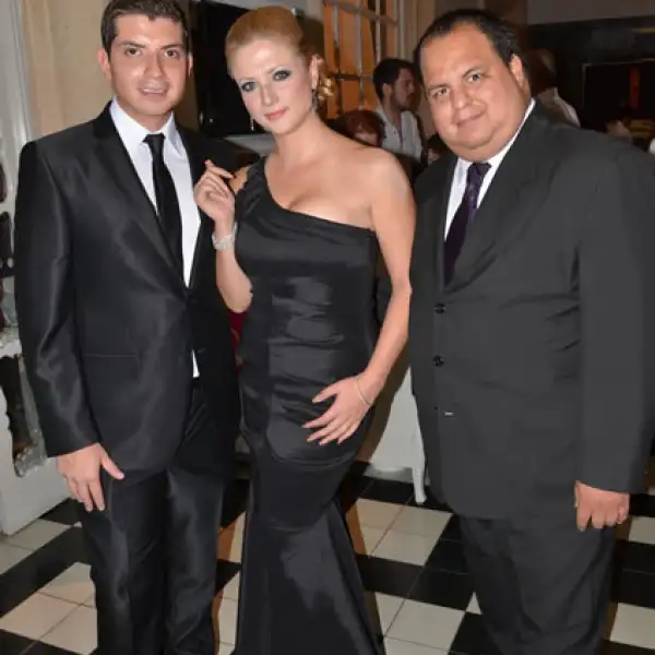 Jorge Ali Carmona, Helena Carmona y Sergio Hernández