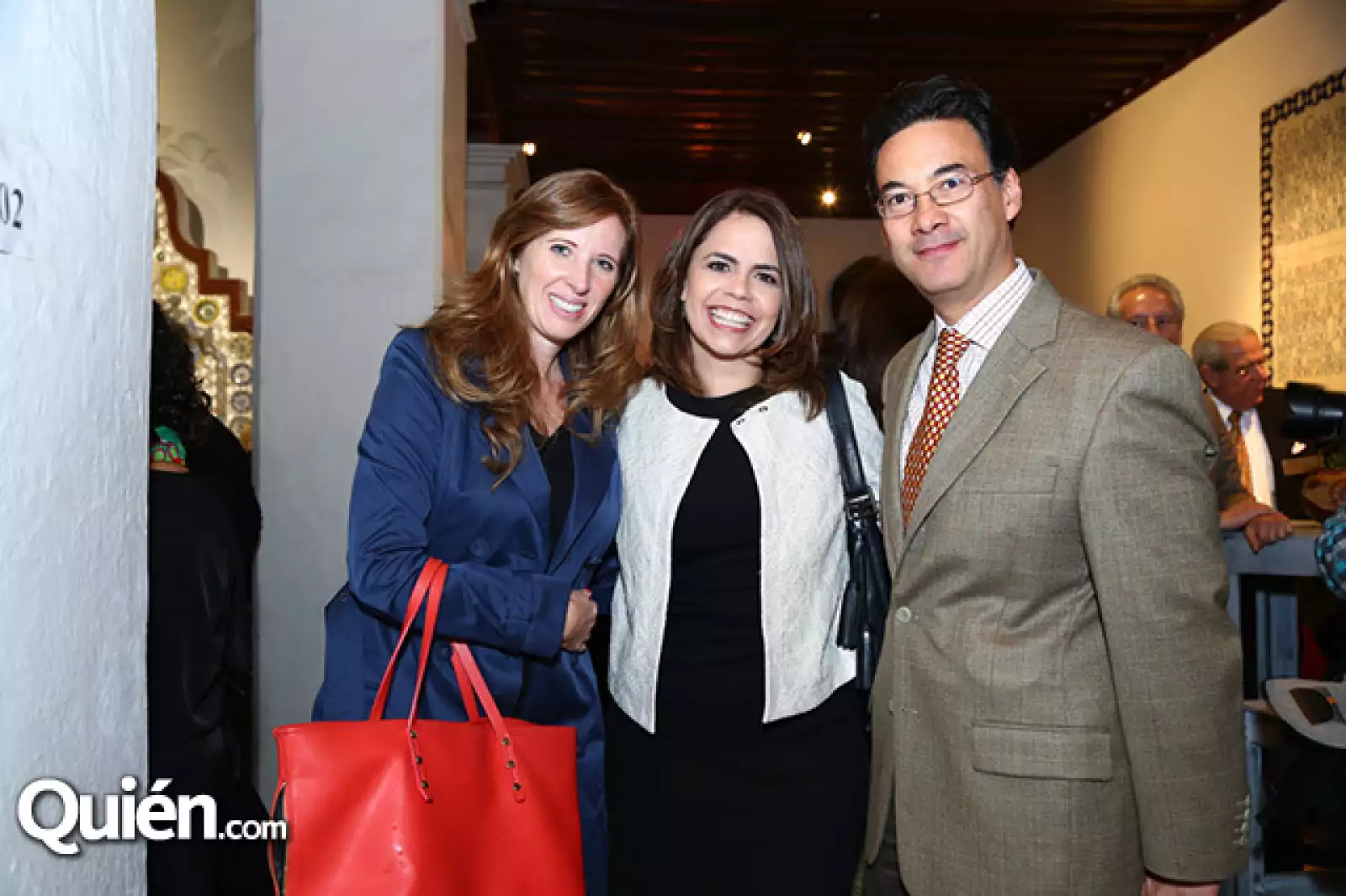 Sofía Izr, Priscila Femat y Adolfo Alaniz