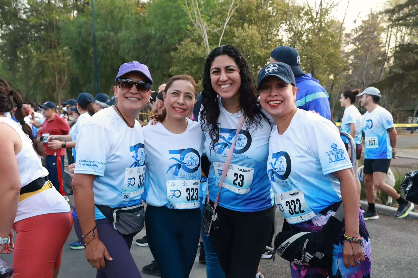 Vivian Albarrán , Yadira Hernández , Ana Jiménez y María Ele