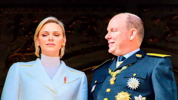 Princesa Charlène y príncipe Alberto