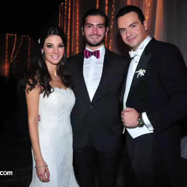 Marcela García,Alfonso Helfon,Mauricio Vega