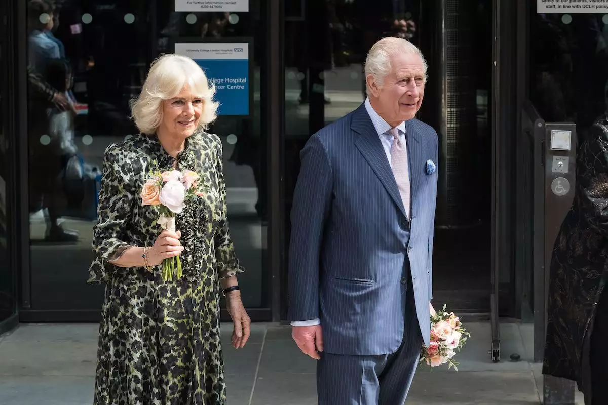 King Charles III And Queen Camilla Visit Macmillan Cancer Centre, London, UK - 30 Apr 2024