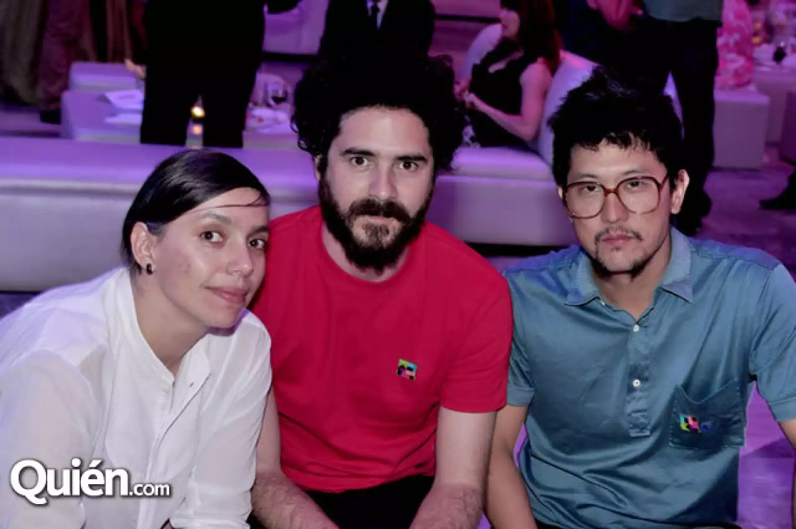 Cynthia Soto, Nicolás Robbio y Andre Komatsu