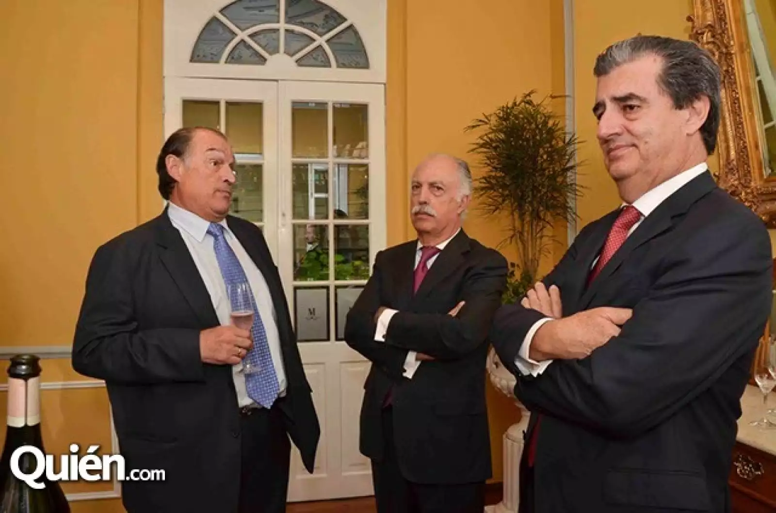 Jose María Basagoiti, José Luis Rincón y Guillermo Barroso.