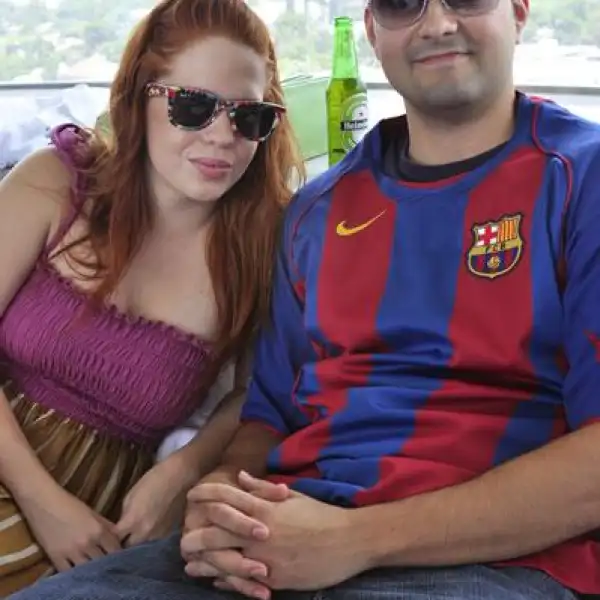 Nancy Salazar y Ricardo Blancarte