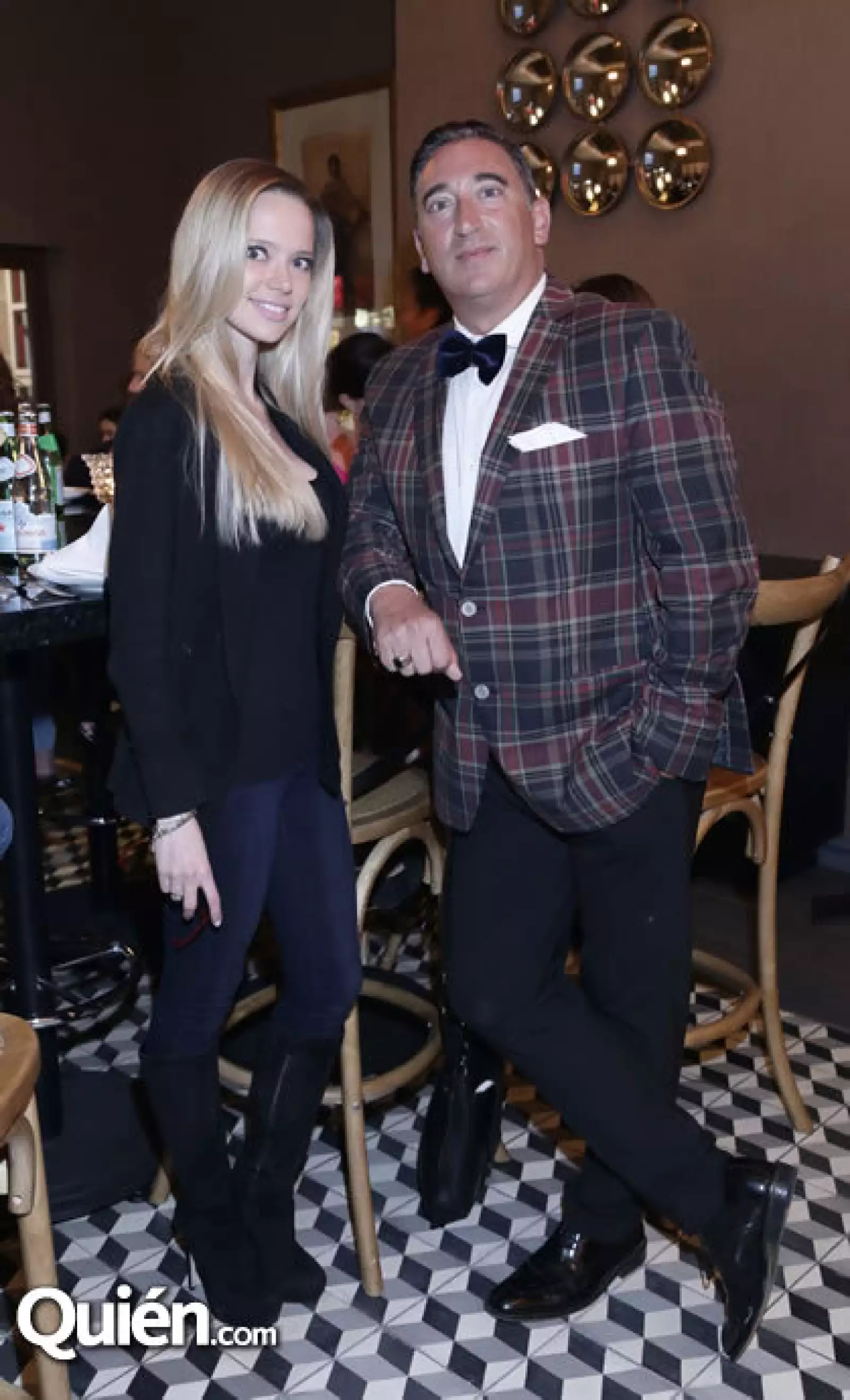 Andrea Huacuja y Daniel Howard