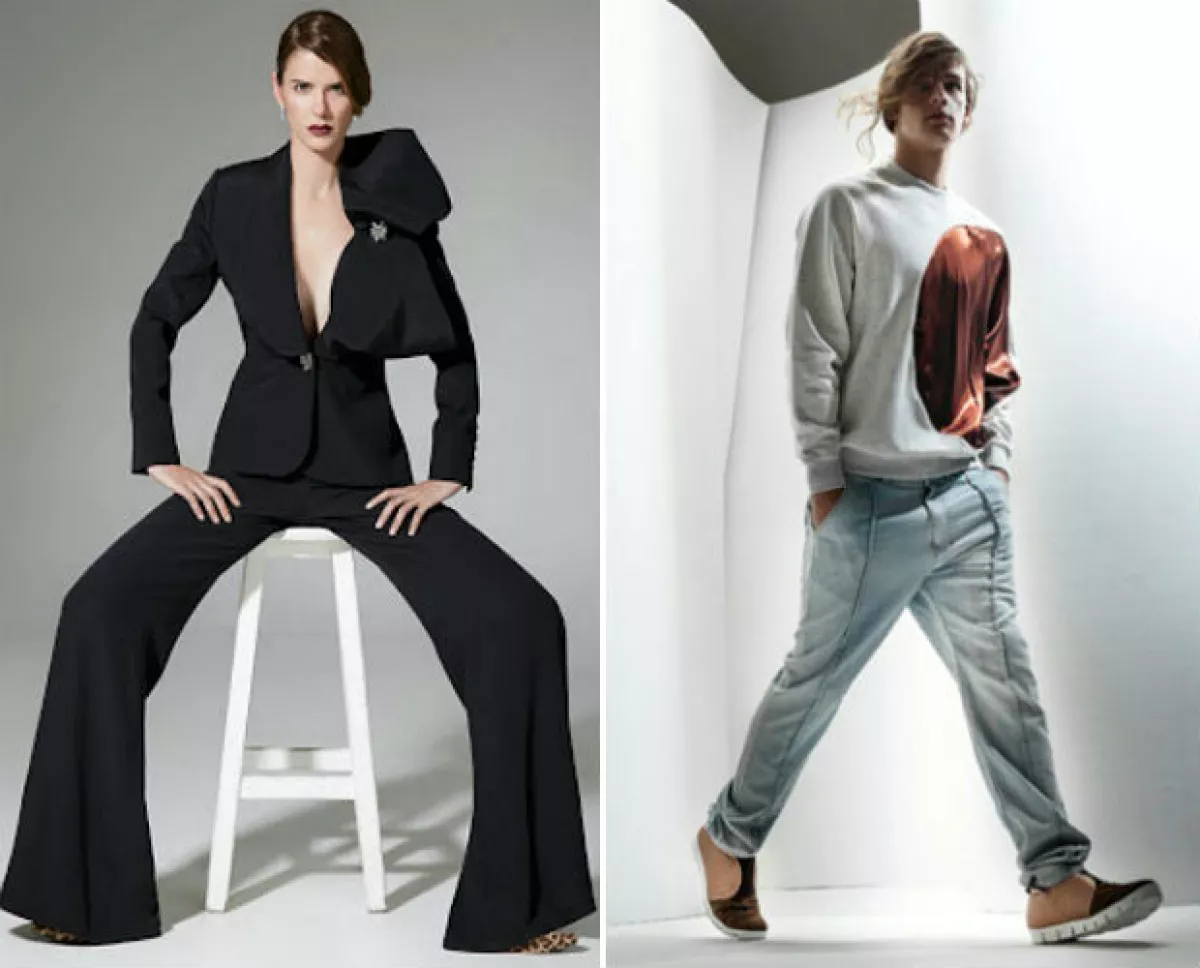 Más diseños vanguardistas para mujer y hombre disponibles en Cléeo Studio.