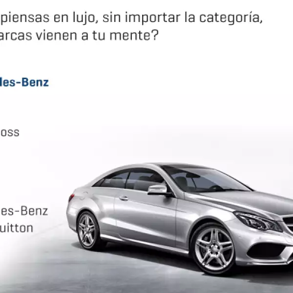 La automotriz Mercedez-Benz y la casa de moda Chanel fueron las marcas de lujo que los lectores encuestados por la revista Expansión consideraron como las más deseadas.