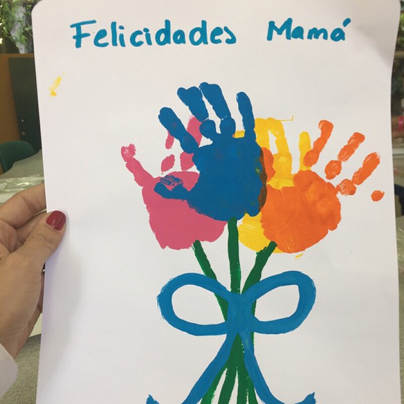Jacky dijo haber llorado de felicidad por ser motivo de la creatividad de su pequeña.