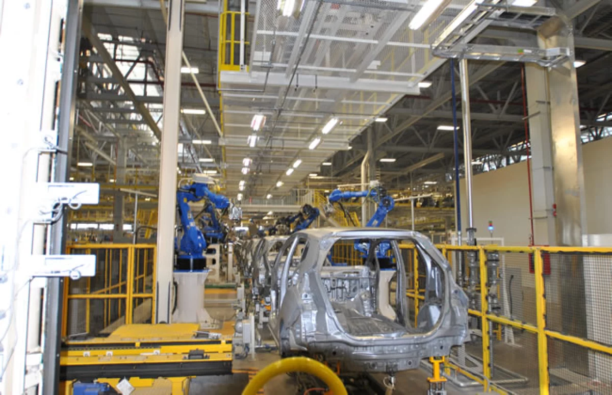En esta planta tambi�n se ensambla el motor del Honda Fit. Se hacen 80 diarios.