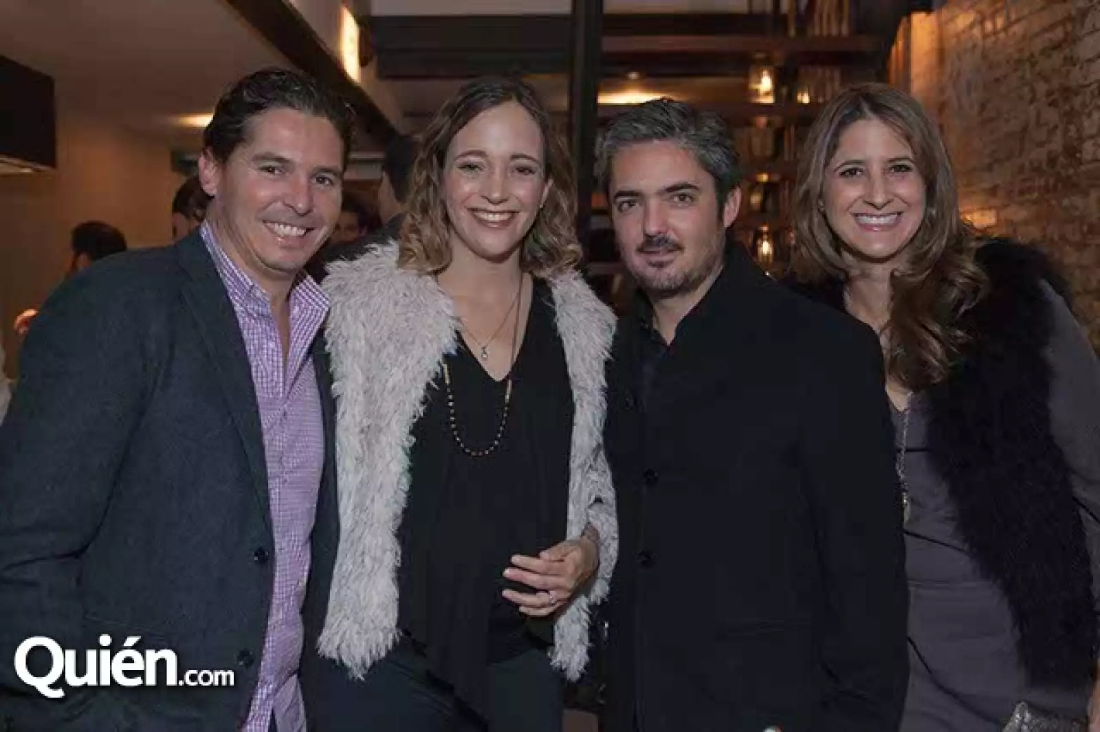 Cayo Espinoza,Paola Hermira,Alonso Degarai y Marilu Cortina