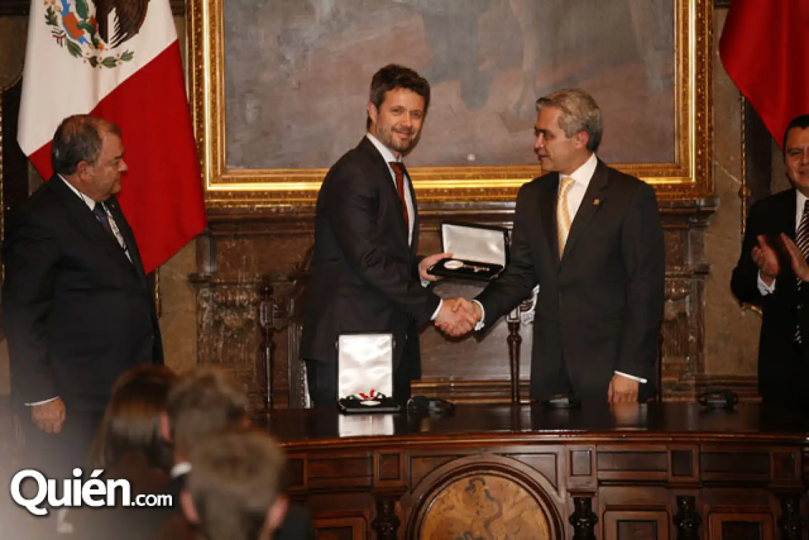 Elias Azar,Su Alteza Real Federico de Dinamarca,Miguel Ángel Mancera