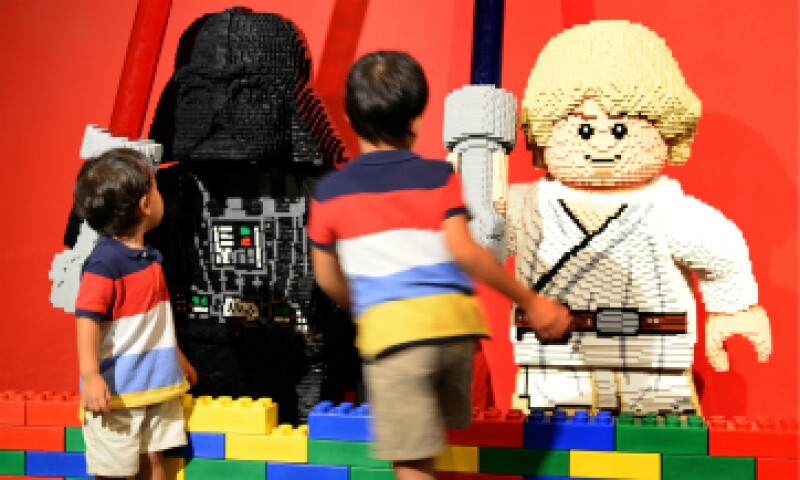Los juguetes de Lego en su versión de 'Star Wars' fueron uno de los más vendidos por la compañía danesa en 2015. (Foto: AFP)