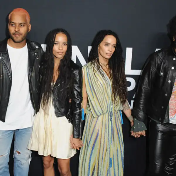 Twin Shadow, Zoe Kravitz, Lisa Bonet y Lenny Kravitz.
