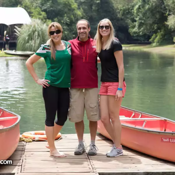 Jenny Viditz-Ward,Eduardo Vázquez y Taylor Cook