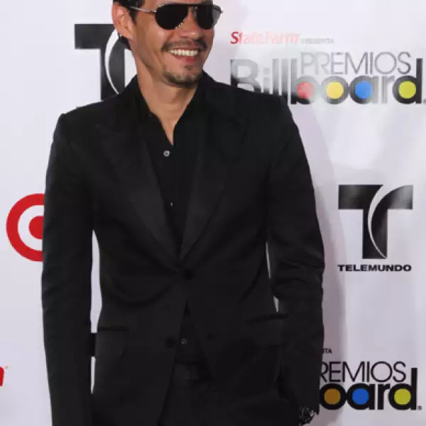 A la premiación también asistió el cantante puertoriqueño Marc Anthony