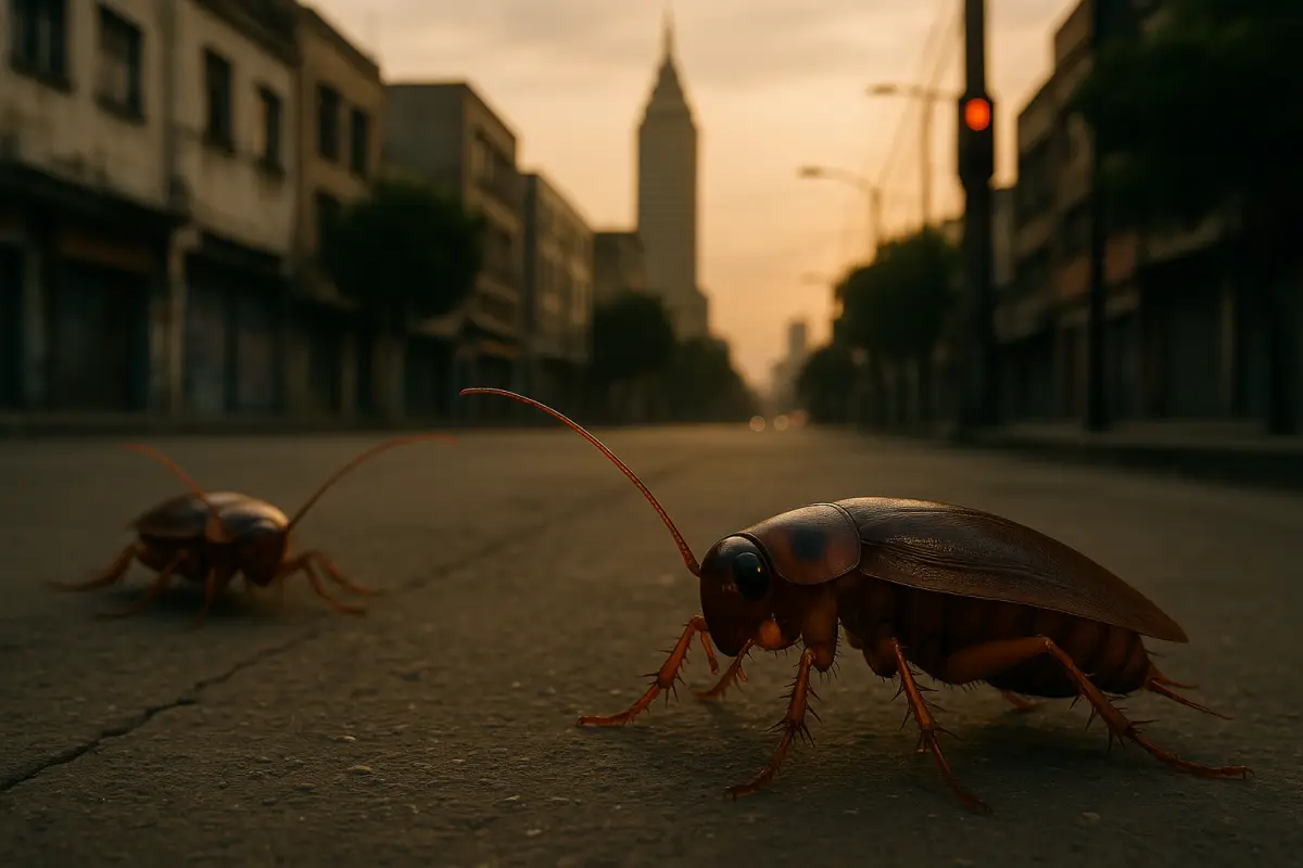 ¿Hay una plaga de cucarachas en la CDMX? Esta es la razón por la que se ven más
