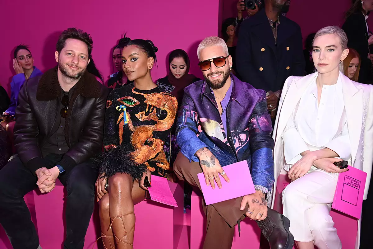 Maluma en la Semana de la Moda en París