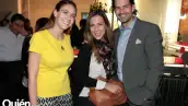 Lucía Villaseñor, Cynthia Ángeles y Bruno Padilla