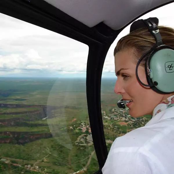 En un espectacular paisaje completamente natural.