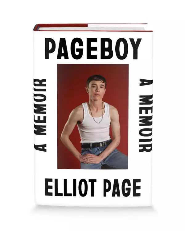 Elliot Page presenta la portada de su libro de memorias Pageboy