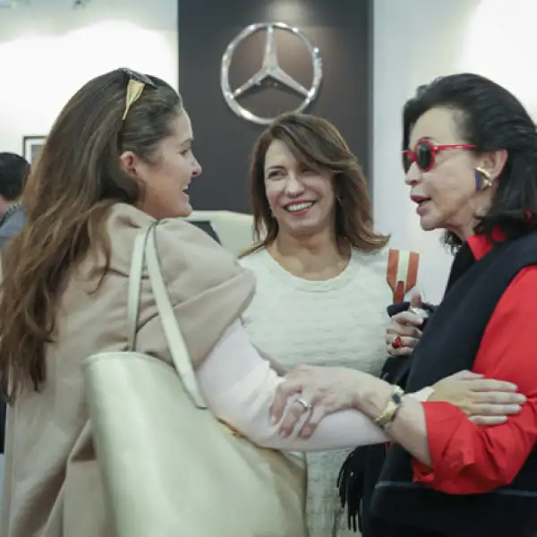 Sandra García San Juan, Maribé Lancione y Pepita Serrano