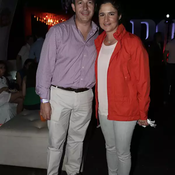 Andrés Conesa y Lorena Ochoa
